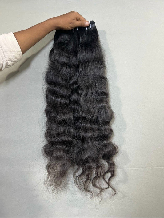 RAW INDIAN HAIR - SINGLE DRAWN