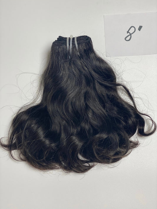 RAW INDIAN HAIR - DOUBLE DRAWN